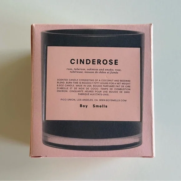 Cinderose Scented Candle - Pink - Picture 1 of 1